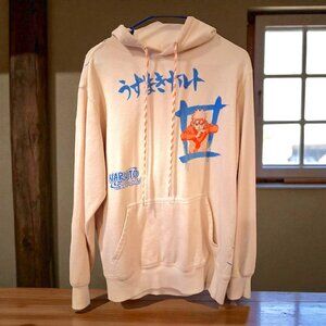 Naruto Hoodie!! Size M!!! With Large Anime Design on Back!!
